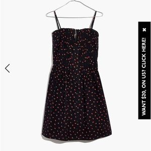 Pintuck Cami Dress Strawberry